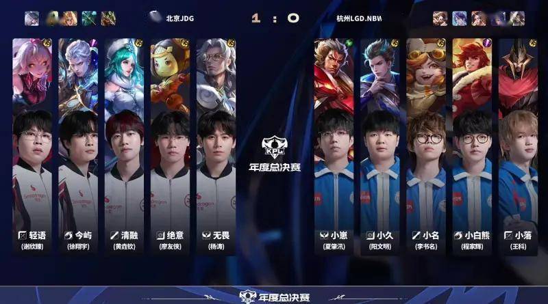 LGD 3-2 JDG:王者荣耀KPL的精彩一战,小落四杀闪耀全场