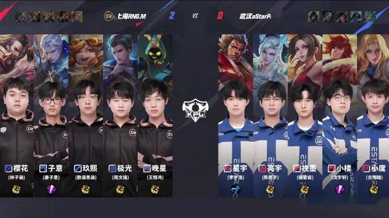 王者荣耀KPL夏季赛:RNG4-0碾压eStar零封卡位赛首闯KPL第三轮!